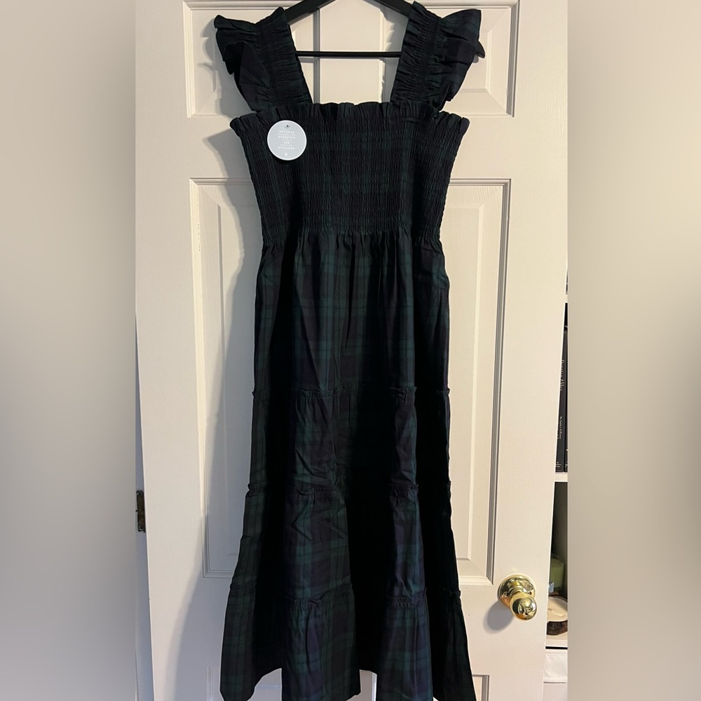 Hill House Home Ellie Nap Dress - Blackwatch Tartan
